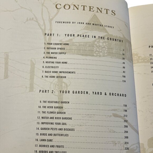 BOOK STOREY'S BASIC COUNTRY SKILLS Homesteading Country Living Farm Life 564 pgs - Picture 5 of 8